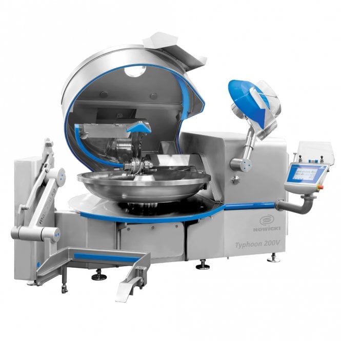 KN200V Industrial Vacuum Bowl Cutter / Chopper