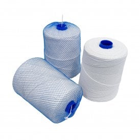 Meat Twine - White Thin Elastic - Sprial Twist 1800m/kg (per box)