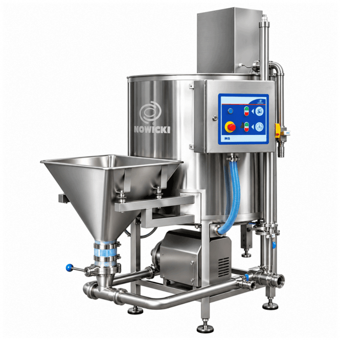 MS-400 Industrial Brine Mixer - 400 Litre