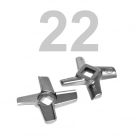No.22 Mincer Knife (to fit 83mm diameter plate)