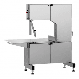 STL600 Floor Standing Meat Bandsaw - Fixed or Roller Table